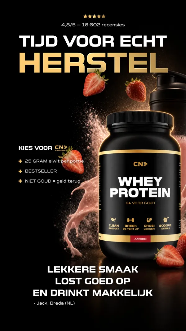 Advertentie: Tijd voor echt herstel