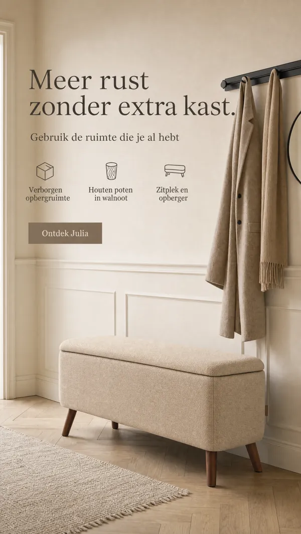 Advertentie: Meer rust zonder extra kast.