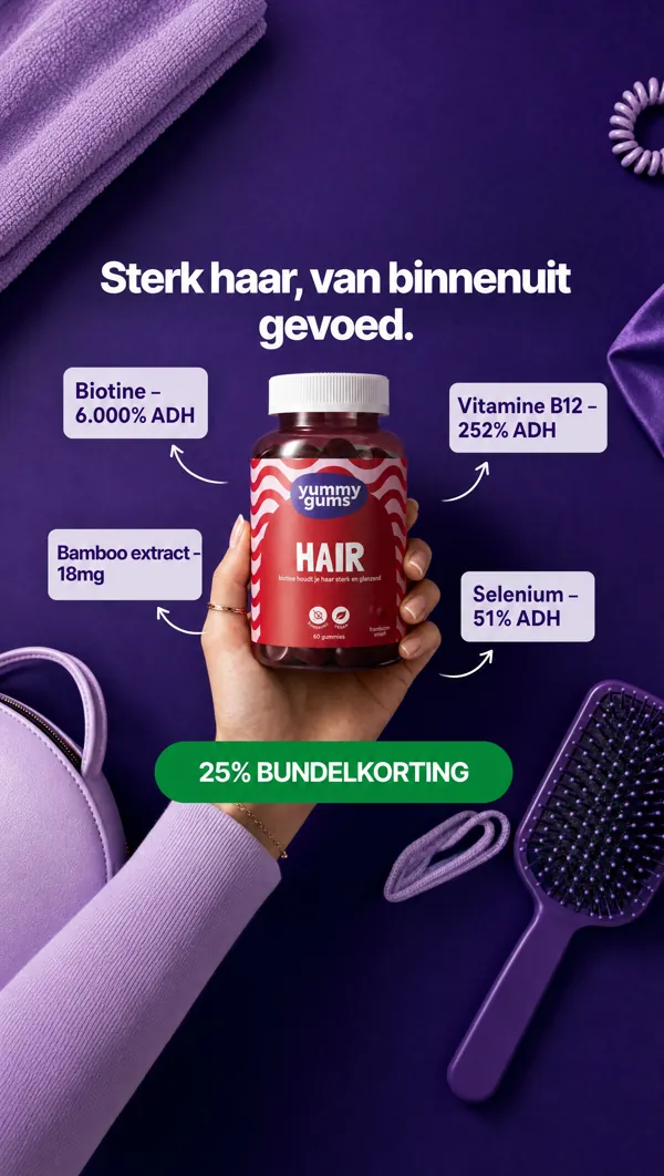 Advertentie: Sterk haar, van binnenuit gevoed