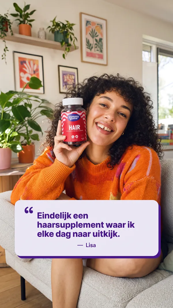 Advertentie: Eindelijk een haarsupplement waar ik elke dag naar uitkijk