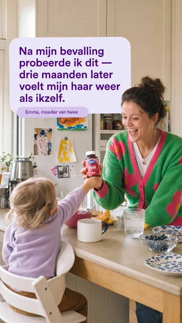 Advertentie: Na mijn bevalling probeerde ik dit