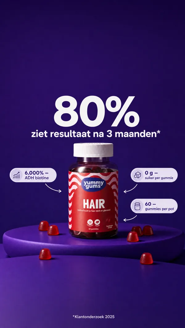 Advertentie: 80% ziet resultaat na 3 maanden
